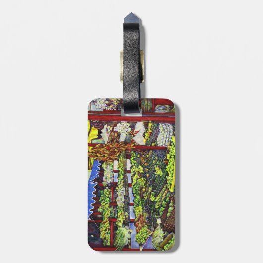 Eddie-Markt Gepäckanhänger (Rückseite vertikal)