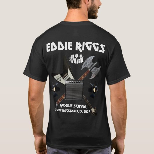 Eddie Riggs Roadie School Brutal Legend Shirt (Rückseite)