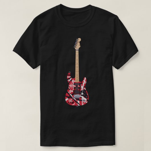 Eddie Van Halen Frankenstrat Magnet1 T-Shirt (Design vorne)