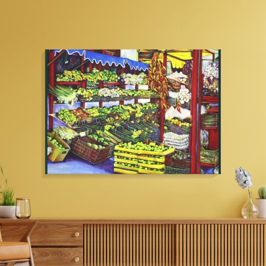 Eddie's Market Leinwanddruck (Insitu (Wohnzimmer))