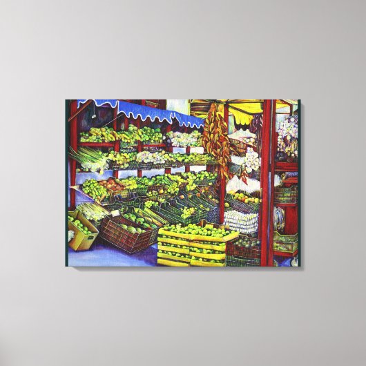 Eddie's Market Leinwanddruck (Vorderseite)