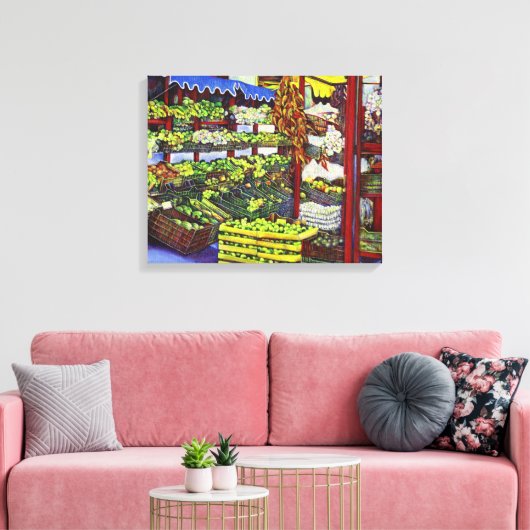 Eddie's Market Leinwanddruck (Insitu (Wohnzimmer))