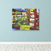Eddie's Market Leinwanddruck (Insitu (Holzboden))