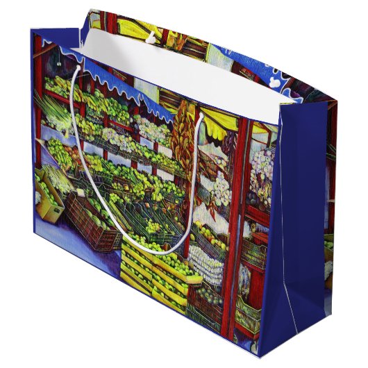 Eddie's Market, Ungarn Große Geschenktüte (Rückseite Schrägansicht)