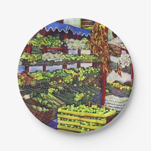 Eddie's Market, Ungarn Pappteller (Vorderseite)