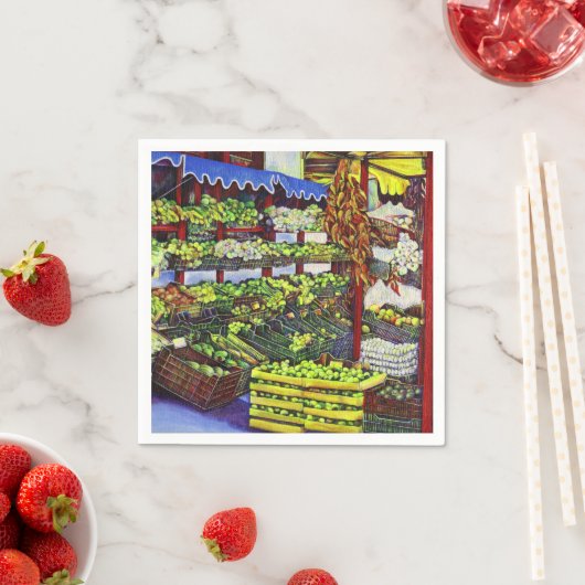 Eddie's Market, Ungarn Serviette (Beispiel)