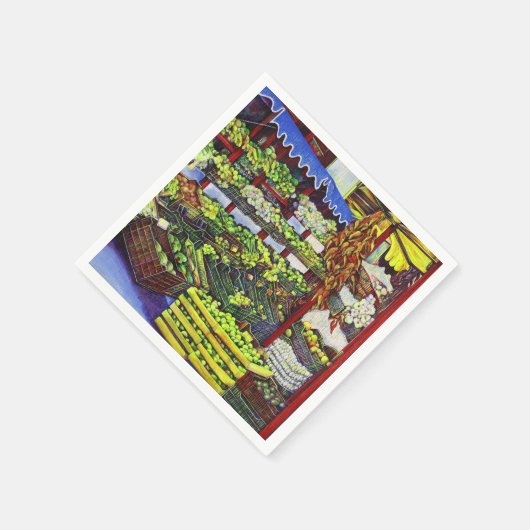 Eddie's Market, Ungarn Serviette (Ecke)