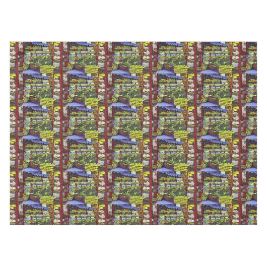 Eddie's Market, Ungarn Tischdecke (Vorderseite (Horizontal))
