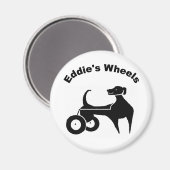 Eddie's Wheels Magnet (Vorderseite/Rückseite)