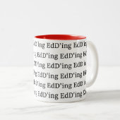 EdD'ing Zweifarbige Tasse (VorderseiteRechts)