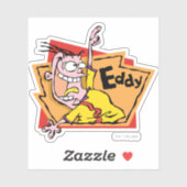 Eddy Character Graphic Aufkleber (Blatt)