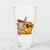 Eddy Character Graphic Glas (Vorderseite)