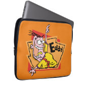 Eddy Character Graphic Laptopschutzhülle (Vorne Rechts)