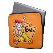 Eddy Character Graphic Laptopschutzhülle (Vorderseite Links)