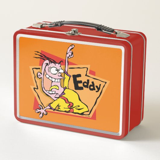 Eddy Character Graphic Metall Brotdose (Vorderseite)