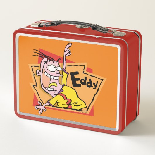 Eddy Character Graphic Metall Brotdose (Rückseite)