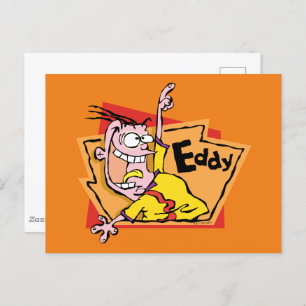 Eddy Character Graphic Postkarte