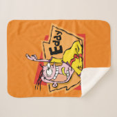 Eddy Character Graphic Sherpadecke (Vorderseite (Horizontal))
