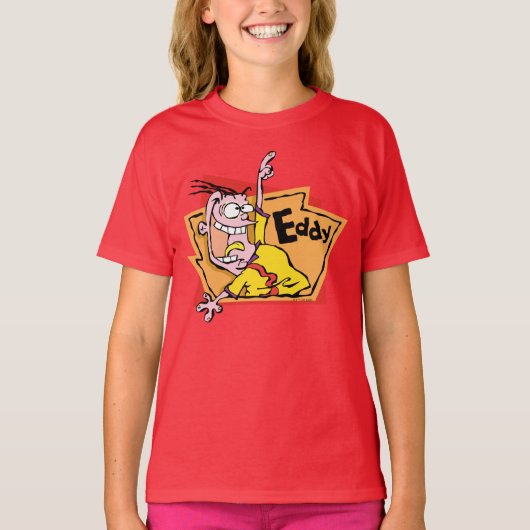 Eddy Character Graphic T-Shirt (Vorderseite)