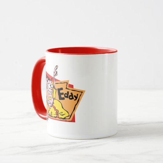 Eddy Character Graphic Tasse (Vorderseite Links)