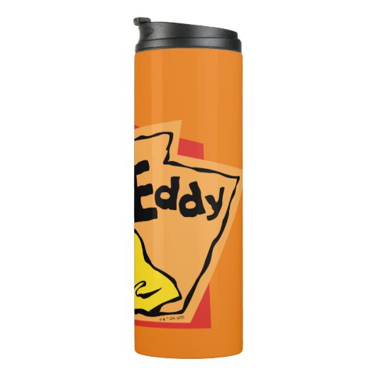 Eddy Character Graphic Thermosbecher (Nach rechts gedreht)