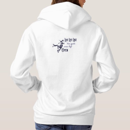 Eddy Farm Women's Basic Hoodie (Rückseite)