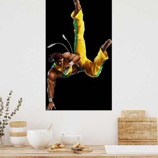 eddy Gordo tekken Poster (Küche)