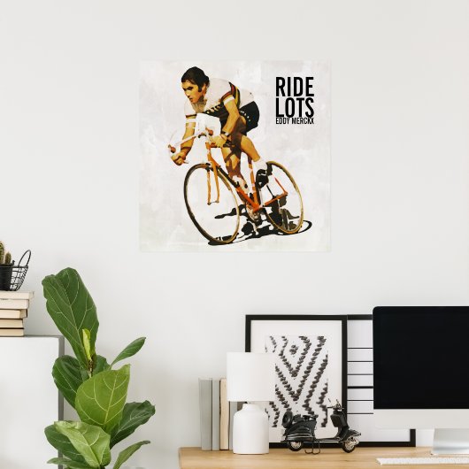 Eddy Merckx Motivational Poster (Heimbüro)