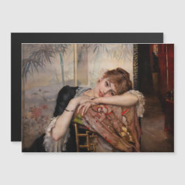 Edelfelt - Parisienne/Virginie Magnetkarte