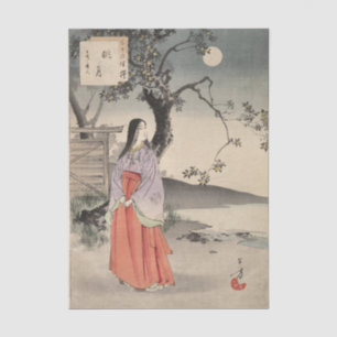 Edelfrauen der Tokugawa-Periode, 36 Schönheiten Seidenpapier