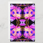 Edelgalaxie Briefpapier (Vorne/Hinten)