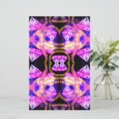 Edelgalaxie Briefpapier (Stehend Vorderseite)