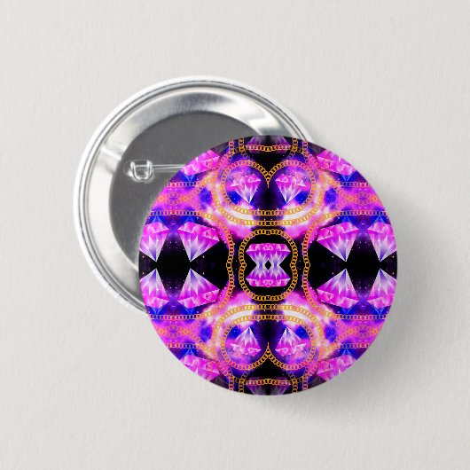 Edelgalaxie Button (Vorne & Hinten)