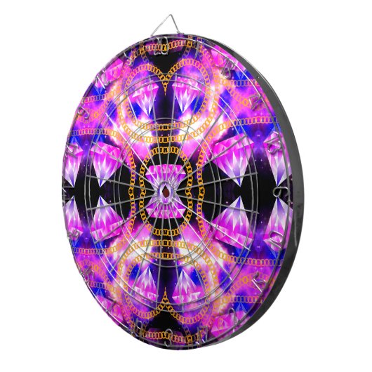 Edelgalaxie Dartscheibe (Vorderseite rechts)