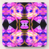 Edelgalaxie Getränkeuntersetzer (Vorderseite)