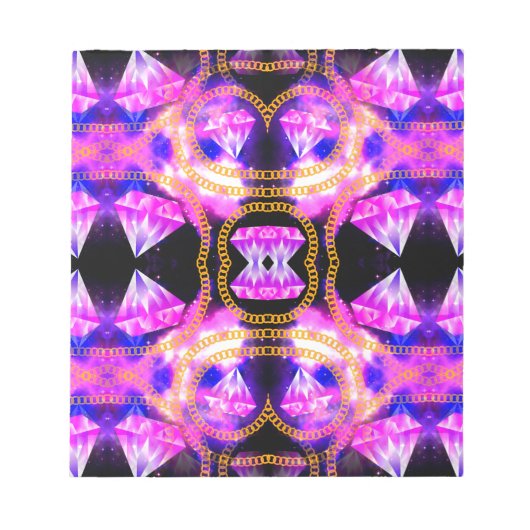 Edelgalaxie Notizblock (Vorderseite)