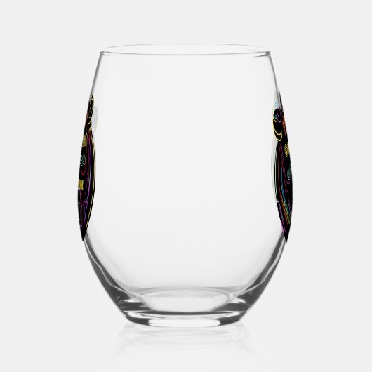 Edelglas Weinglas Ohne Stiel (Rechts)