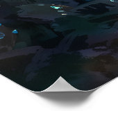 Edelhöhle - Naturschönheit Poster (Ecke)