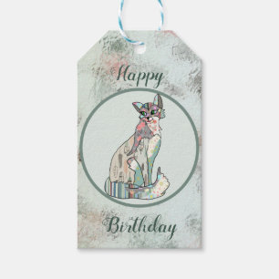 Edelkatze Geschenkanhänger