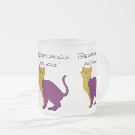 Edelkatze Mattglastasse (VorderseiteRechts)