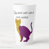 Edelkatze Milchtasse (Vorderseite)