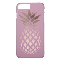 Edelkichel klare Rose Gold tropische Ananas