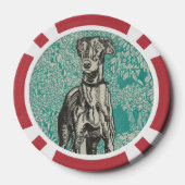 Edelkrautdesign: The Greyhound (1912) Pokerchips (Rückseite)