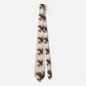 EDELLE AUF DER KIEFENBRANCHE IM REGENUkiyos Krawatte (Vorderseite)