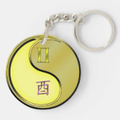 Edelmetall Schlüsselanhänger (Rückseite)