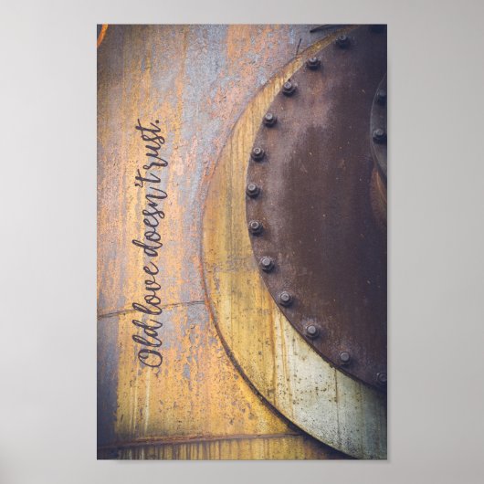 Edelmetallobjekt Poster (Vorne)