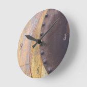 Edelmetallobjekt Runde Wanduhr (Winkel)