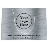 Edelmetallsilber Große Geschenktüte (Rückseite)