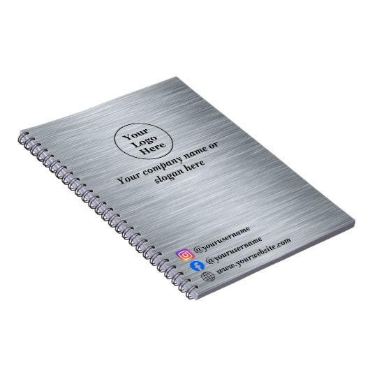 Edelmetallsilber Notizblock (Rechte Seite)