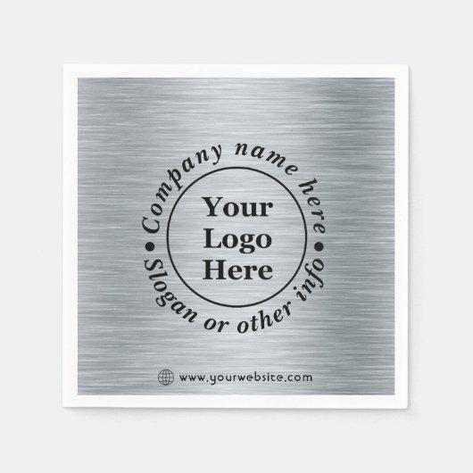 Edelmetallsilber Serviette (Vorderseite)